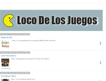 Tablet Screenshot of locodelosjuegosgratis.blogspot.com