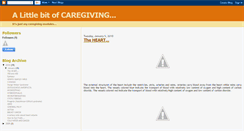 Desktop Screenshot of alittlebitofcaregiving.blogspot.com