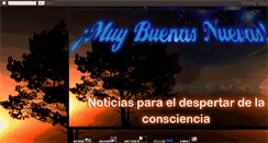 Desktop Screenshot of muybuenasnuevas.blogspot.com