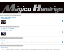 Tablet Screenshot of magicohendrigo.blogspot.com