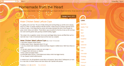 Desktop Screenshot of homemadefromtheheart.blogspot.com