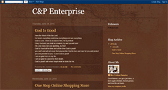 Desktop Screenshot of c-penterprise.blogspot.com