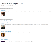 Tablet Screenshot of lifewiththerogersclan.blogspot.com