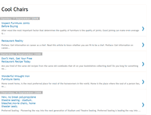 Tablet Screenshot of cool-chairs.blogspot.com