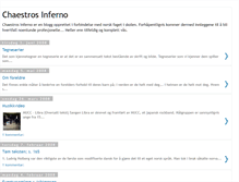 Tablet Screenshot of chaestrosinferno.blogspot.com