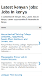 Mobile Screenshot of kenyajobtube.blogspot.com