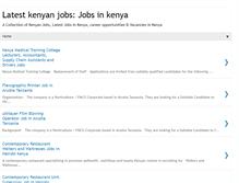 Tablet Screenshot of kenyajobtube.blogspot.com