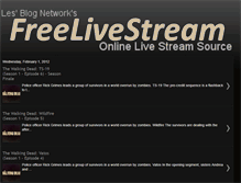 Tablet Screenshot of les-freelivestream.blogspot.com