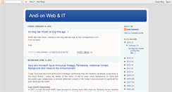 Desktop Screenshot of andigutmans.blogspot.com