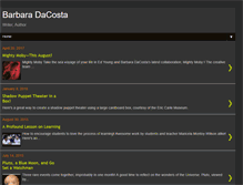 Tablet Screenshot of barbaradacosta.blogspot.com