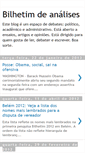 Mobile Screenshot of bilhetimdeanalises.blogspot.com