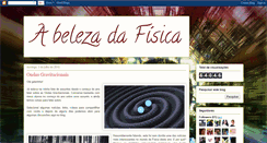 Desktop Screenshot of belezadafisica.blogspot.com