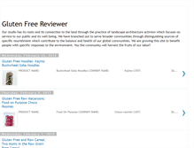 Tablet Screenshot of glutenfreereviewer.blogspot.com