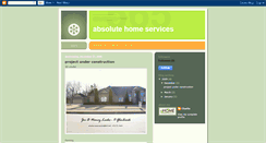 Desktop Screenshot of absolutehomeservices.blogspot.com