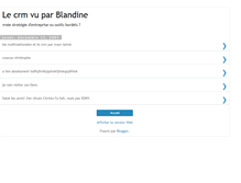 Tablet Screenshot of blandine.blogspot.com