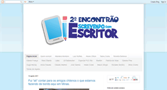 Desktop Screenshot of escrevendocomescritor.blogspot.com