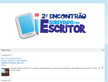 Tablet Screenshot of escrevendocomescritor.blogspot.com