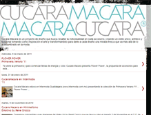 Tablet Screenshot of cucaramacara-diseno.blogspot.com