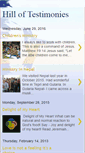 Mobile Screenshot of hilloftestimonies.blogspot.com