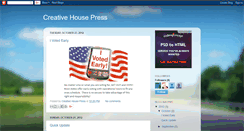 Desktop Screenshot of creativehousepress.blogspot.com