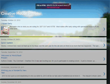 Tablet Screenshot of creativehousepress.blogspot.com