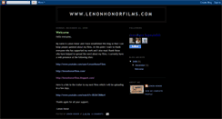 Desktop Screenshot of lenonhonorfilms.blogspot.com