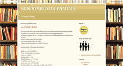 Desktop Screenshot of ministeriodafamilia.blogspot.com