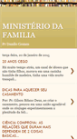 Mobile Screenshot of ministeriodafamilia.blogspot.com