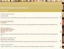 Tablet Screenshot of ministeriodafamilia.blogspot.com
