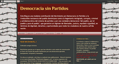 Desktop Screenshot of democraciasinpartidos.blogspot.com