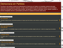 Tablet Screenshot of democraciasinpartidos.blogspot.com