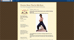 Desktop Screenshot of bikiboxing.blogspot.com