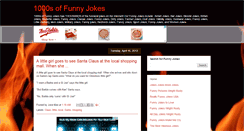 Desktop Screenshot of 1000soffunnyjokes.blogspot.com