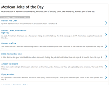 Tablet Screenshot of mexican-joke-of-the-day.blogspot.com