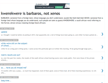 Tablet Screenshot of kwerekwere.blogspot.com