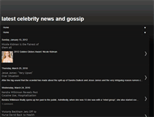 Tablet Screenshot of latestcelebritynewsandgossip.blogspot.com