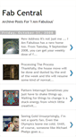 Mobile Screenshot of fabcentral.blogspot.com