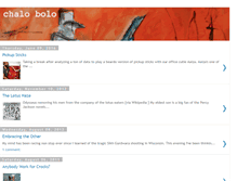 Tablet Screenshot of chalobolo.blogspot.com