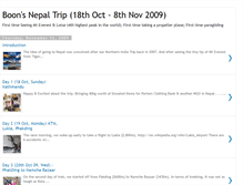 Tablet Screenshot of boon-nepal09.blogspot.com