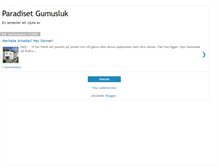 Tablet Screenshot of paradisetgumusluk.blogspot.com