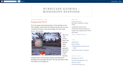 Desktop Screenshot of katrina-response.blogspot.com