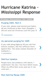 Mobile Screenshot of katrina-response.blogspot.com