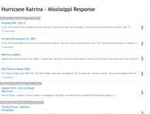 Tablet Screenshot of katrina-response.blogspot.com