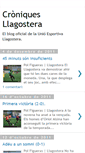 Mobile Screenshot of croniquesllagostera.blogspot.com