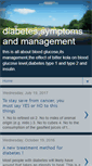 Mobile Screenshot of diabetessymptomsandmanagement.blogspot.com