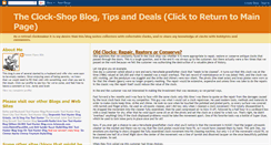 Desktop Screenshot of clock-shop.blogspot.com