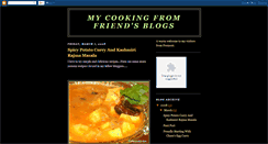 Desktop Screenshot of dhivyascooking.blogspot.com