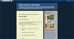 Desktop Screenshot of meinekirche.blogspot.com