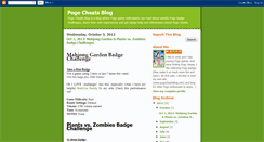 Desktop Screenshot of pogocheatsblog.blogspot.com