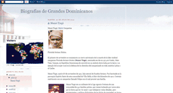 Desktop Screenshot of biografiasdominicanos.blogspot.com